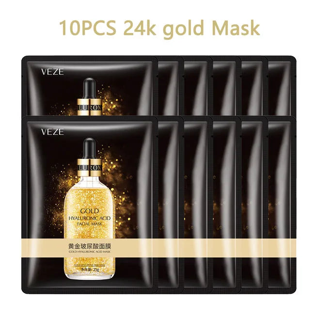 10pcs Hydrating & Oil-Control Sheet Masks