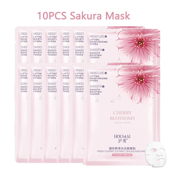 10pcs Hydrating & Oil-Control Sheet Masks